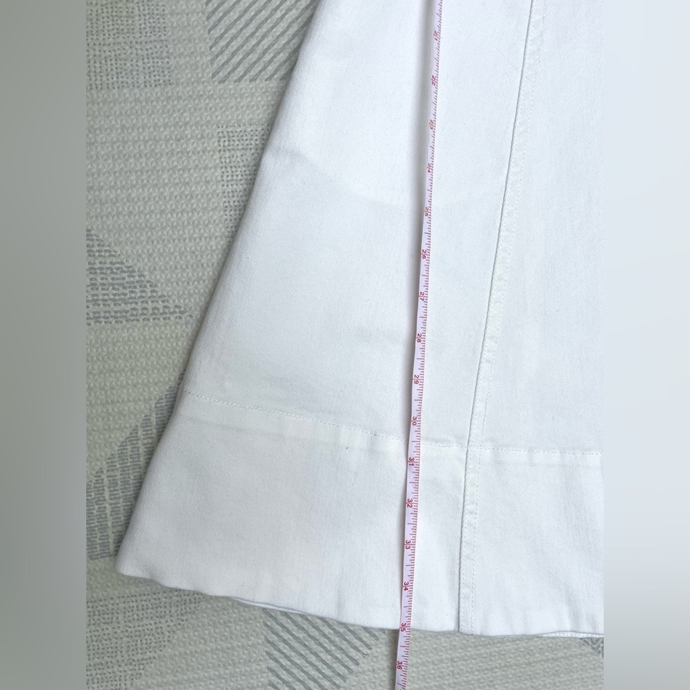 Draper James Short Sleeve Denim Circle Dress, Size 2 - Picture 7 of 9